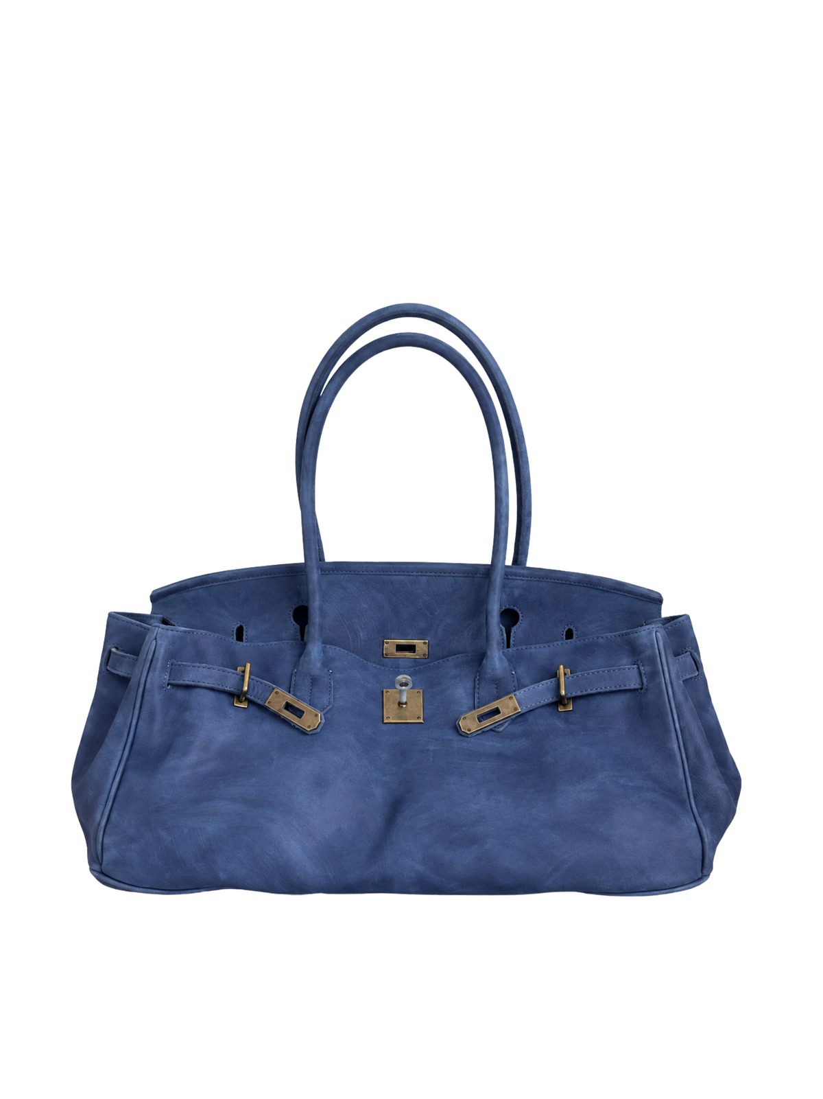 Leather Shoulder Firkin 40 Bag