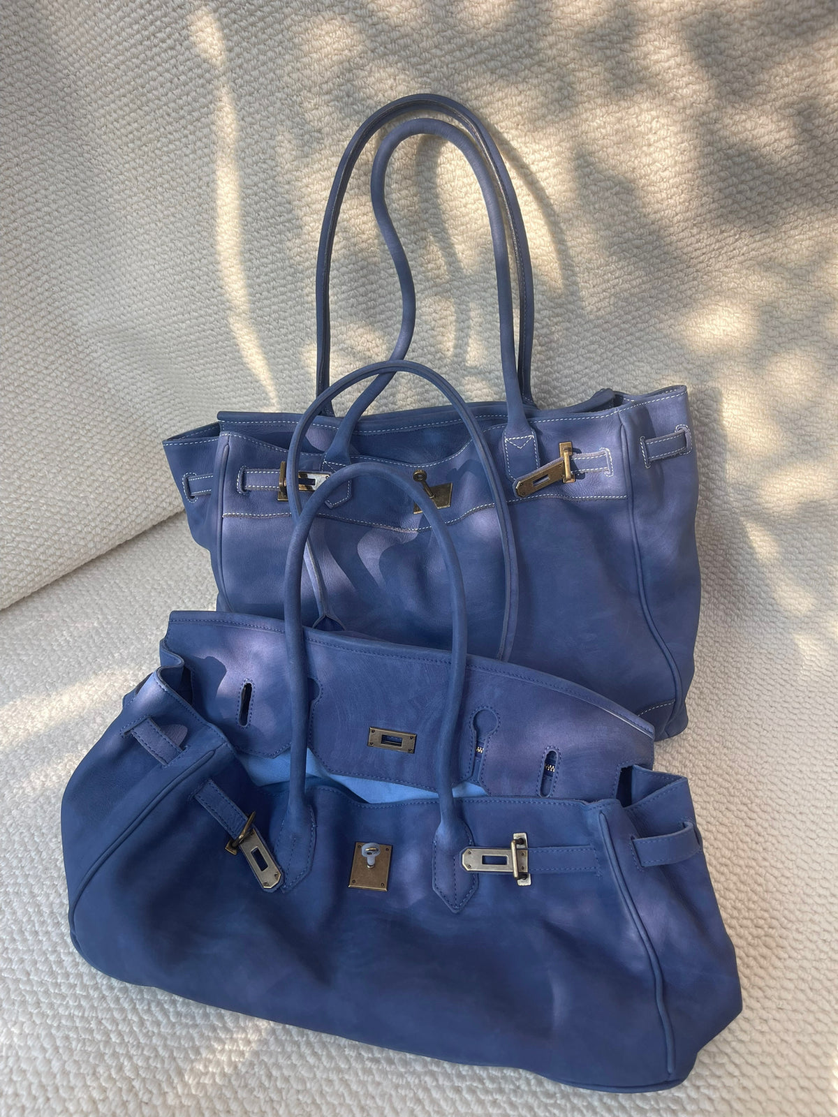 Leather Shoulder Firkin 40 Bag