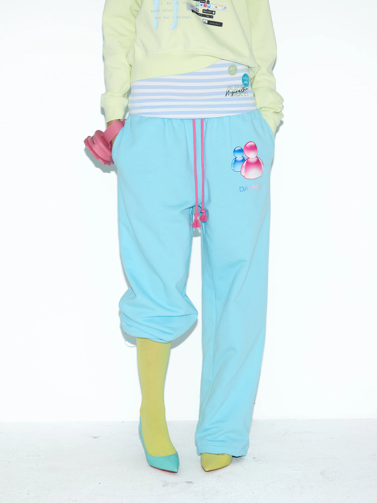 MSN Messenger Drawstring Sweatpants