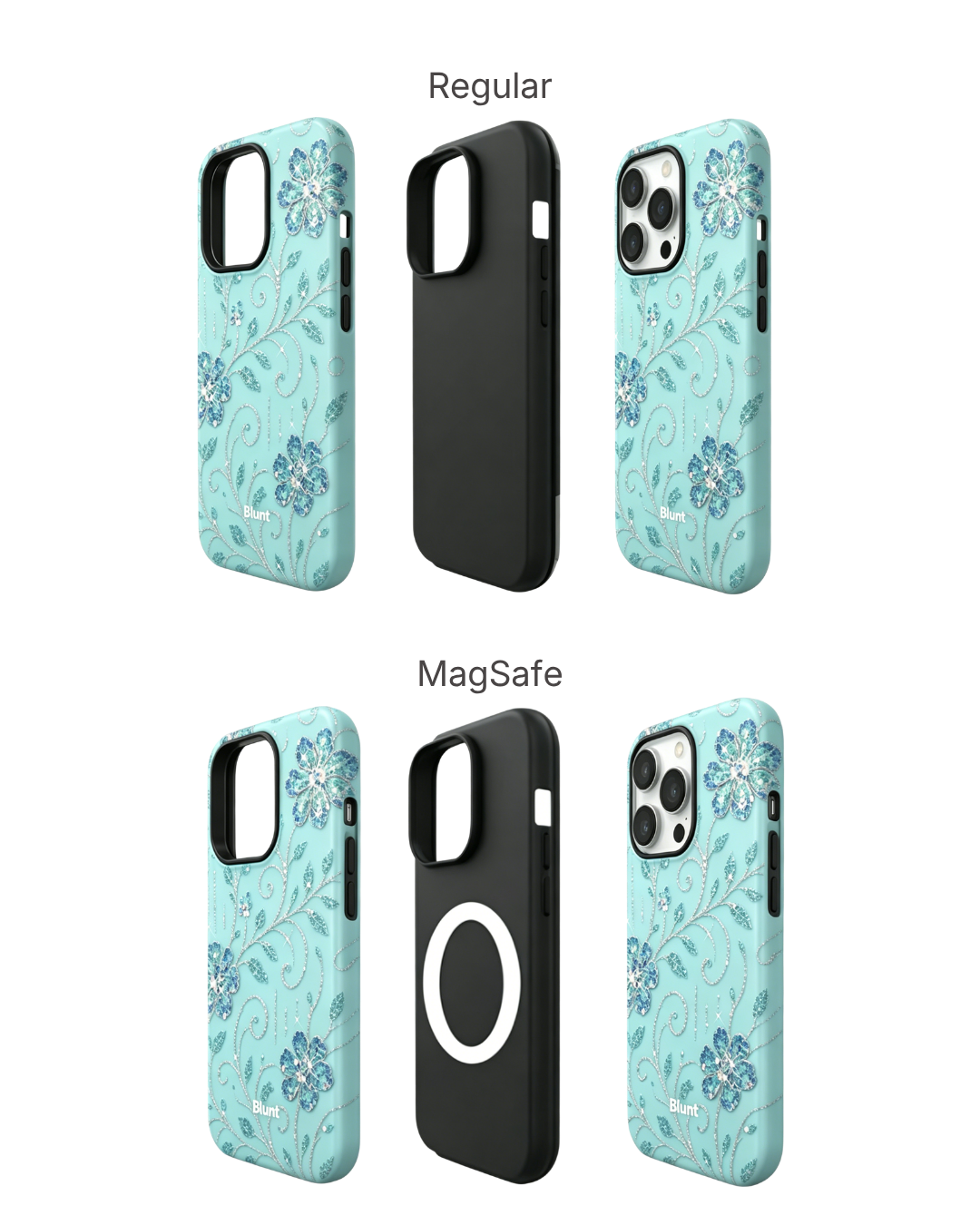 Mint Blue Dream iPhone Case