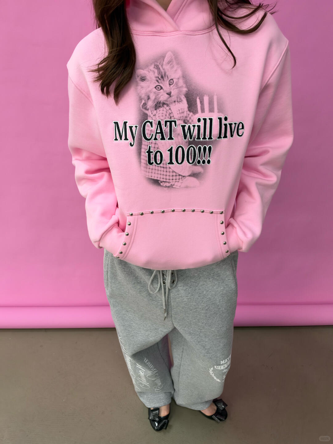 My Cat Will Live to 100! Hoodie