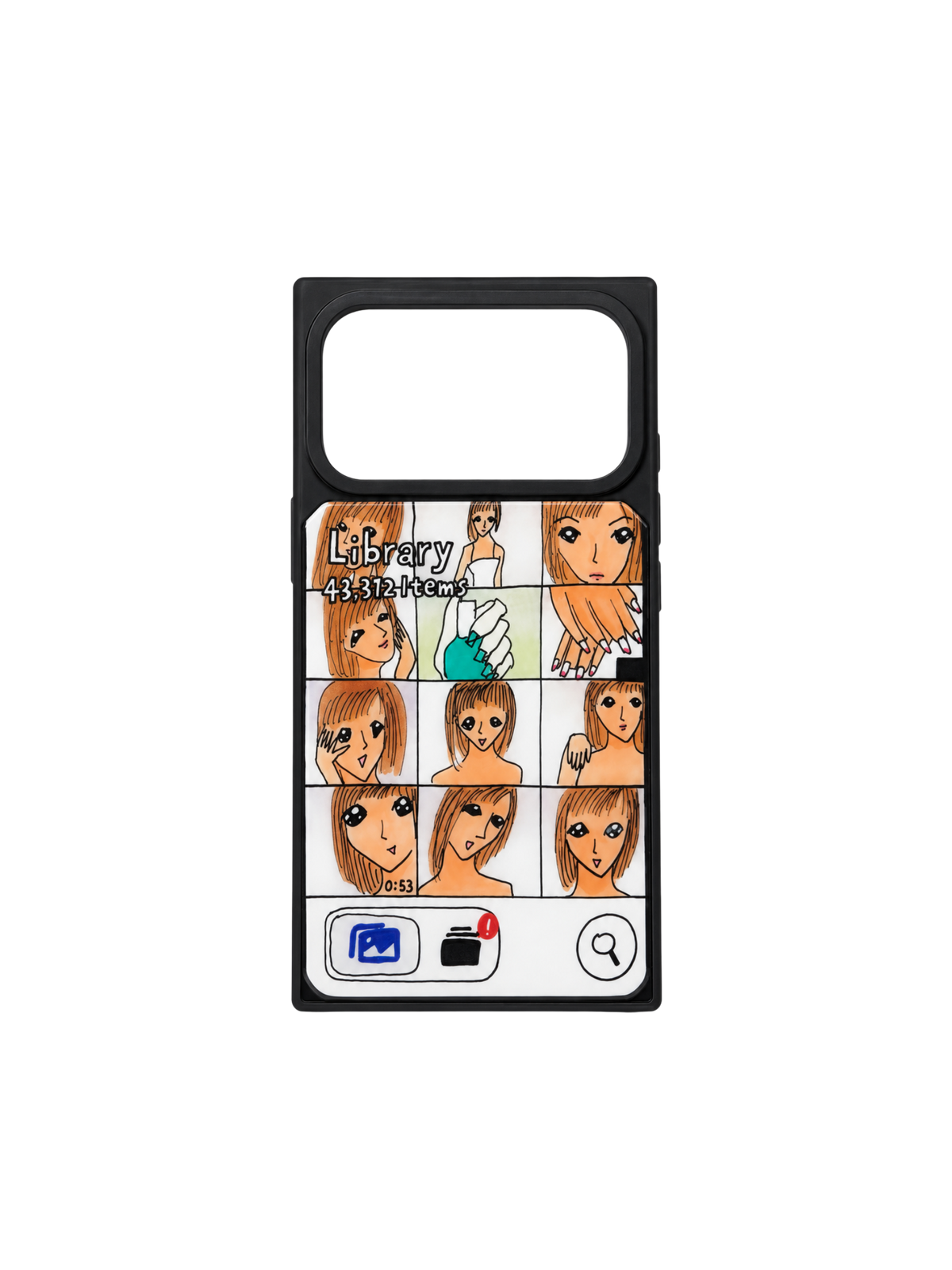 Selfie Library iPhone Case