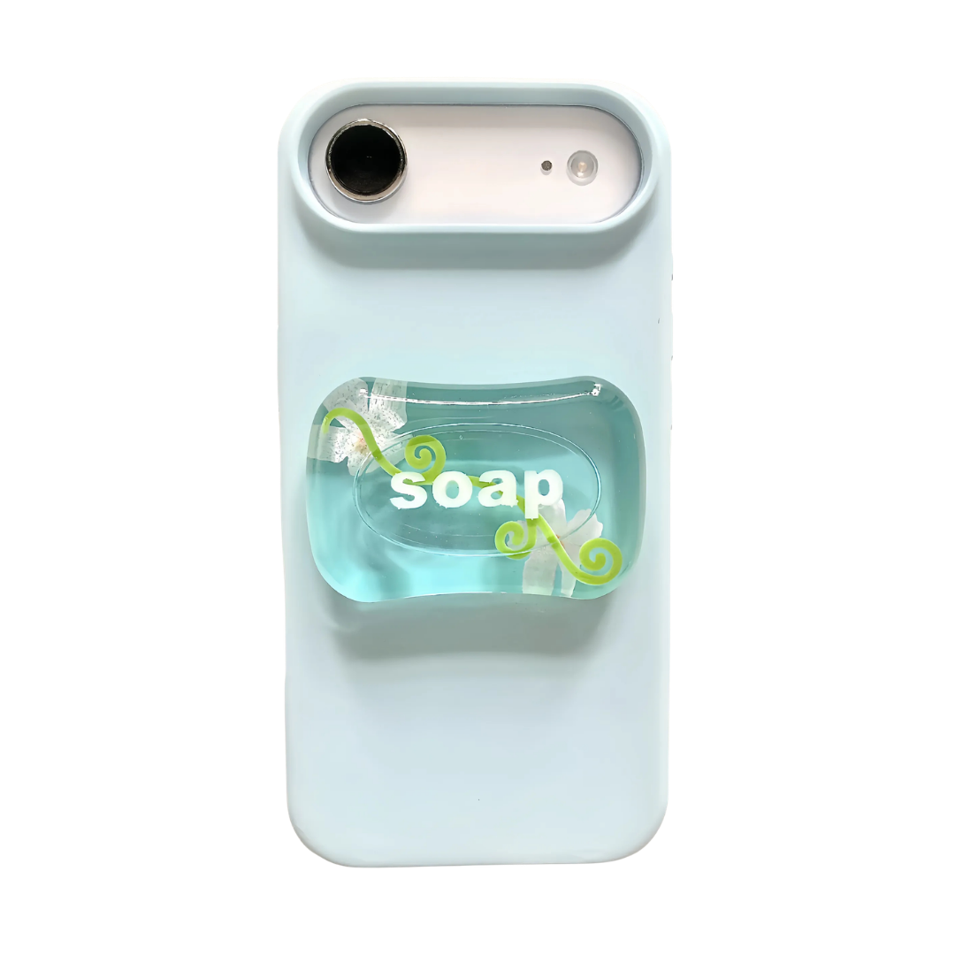 Soap Jelly MagSafe Phone Grip Fairy Swirl colorway front view