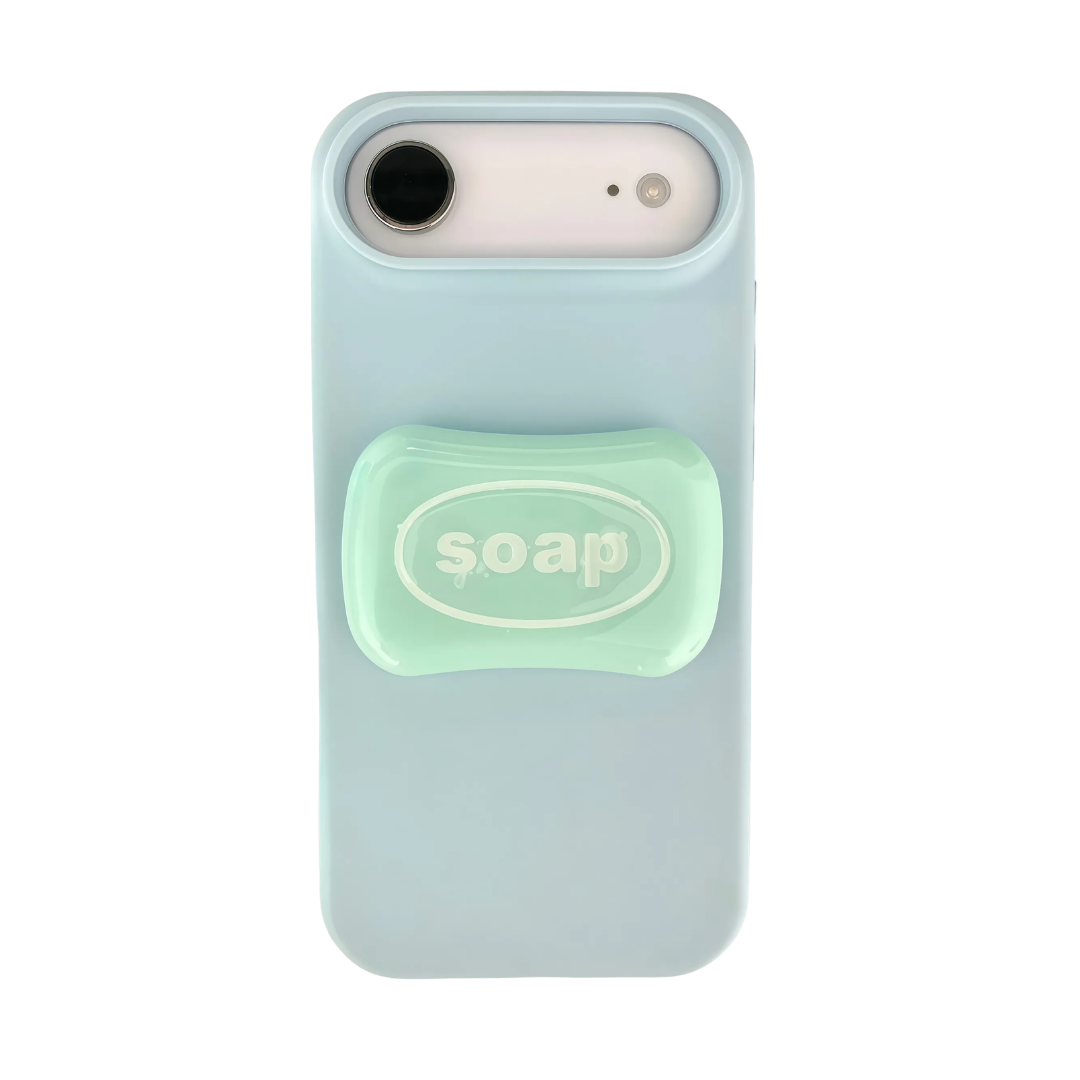 Soap Jelly MagSafe Phone Grip Mint colorway front view