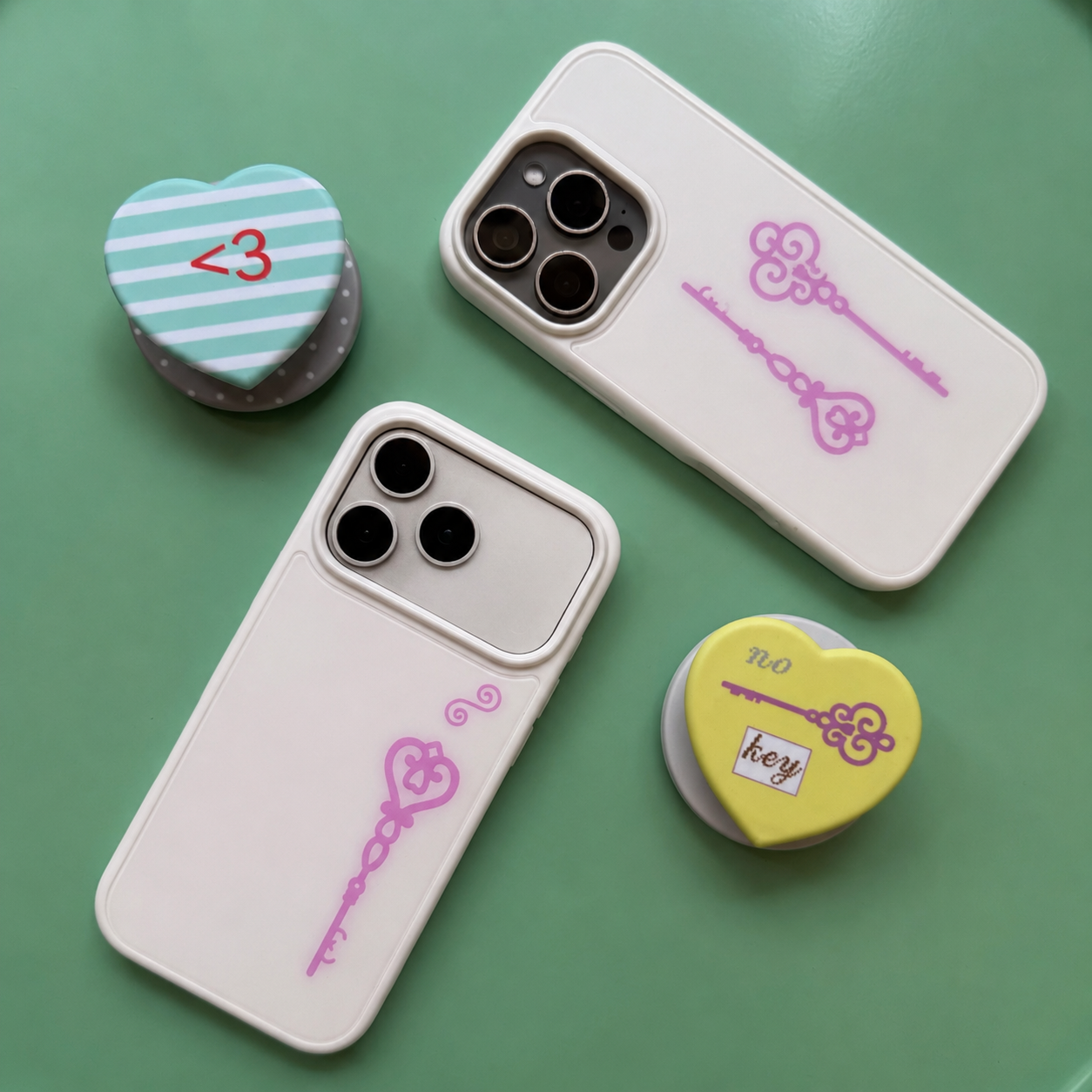 Twin Charm Keys MagSafe iPhone Case