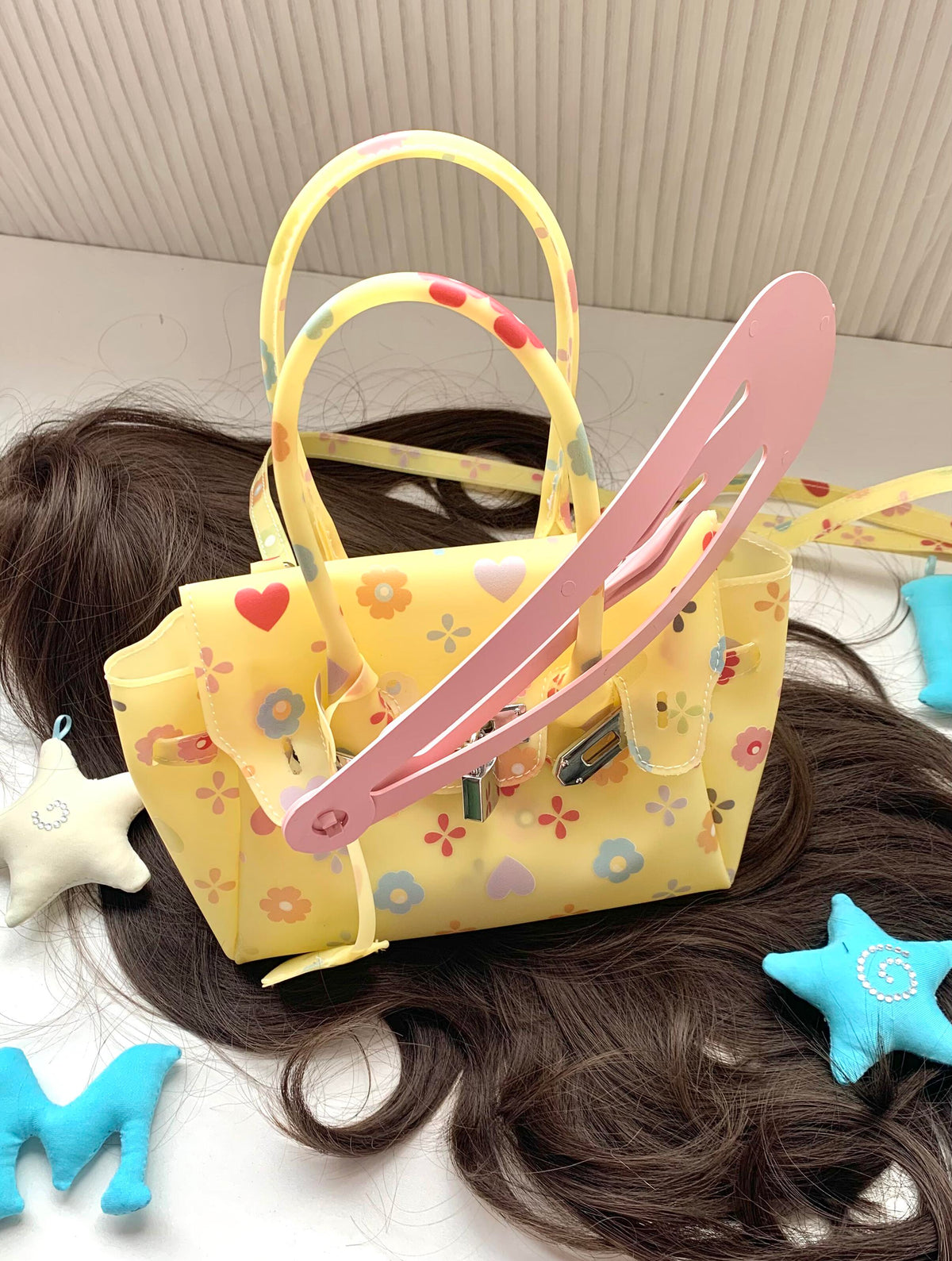 Jelly Firkin 21 Flower Print Bag