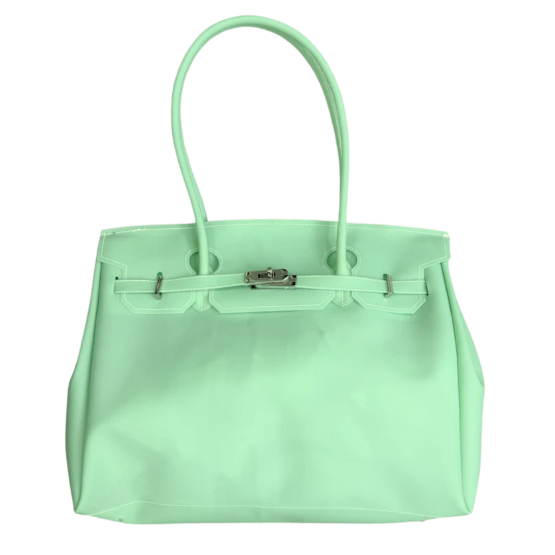 Jelly Firkin 40 Bag | Oversized Jelly Bag Birkin | Hello Flower Child