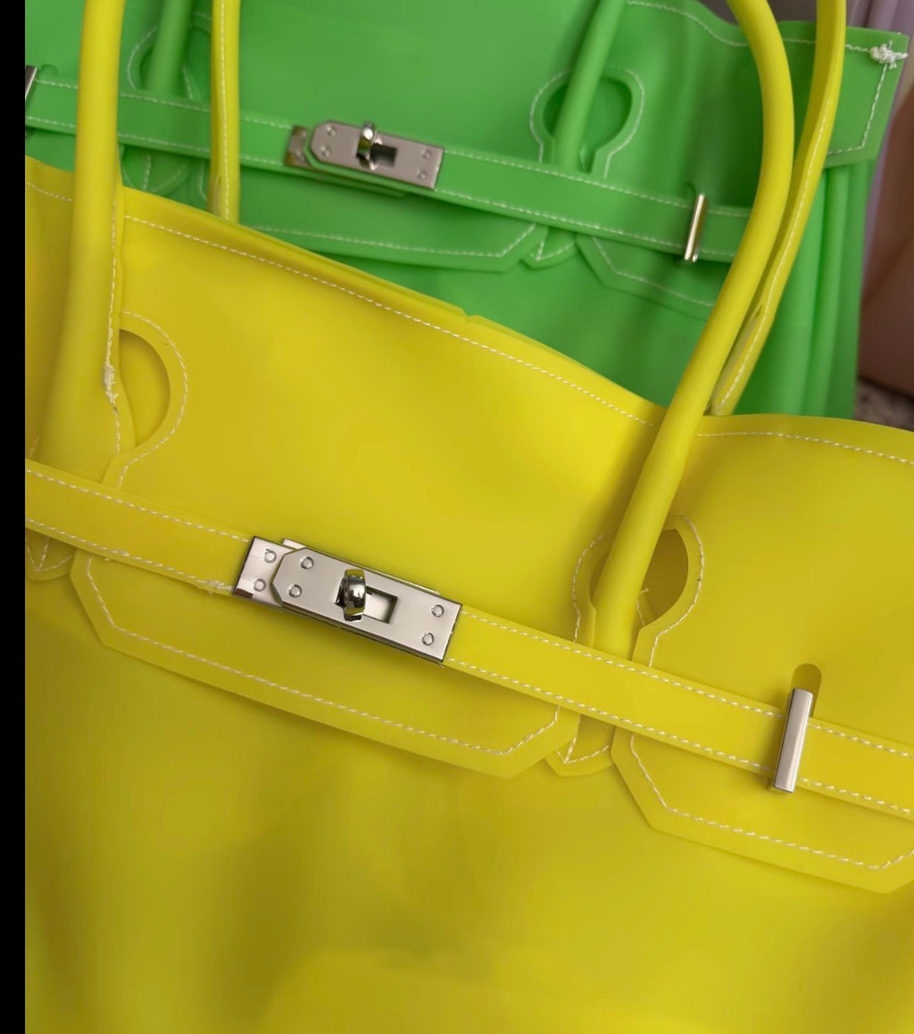 Jelly Firkin 40 Bag Classic Lemon and Lime color comparison close-up