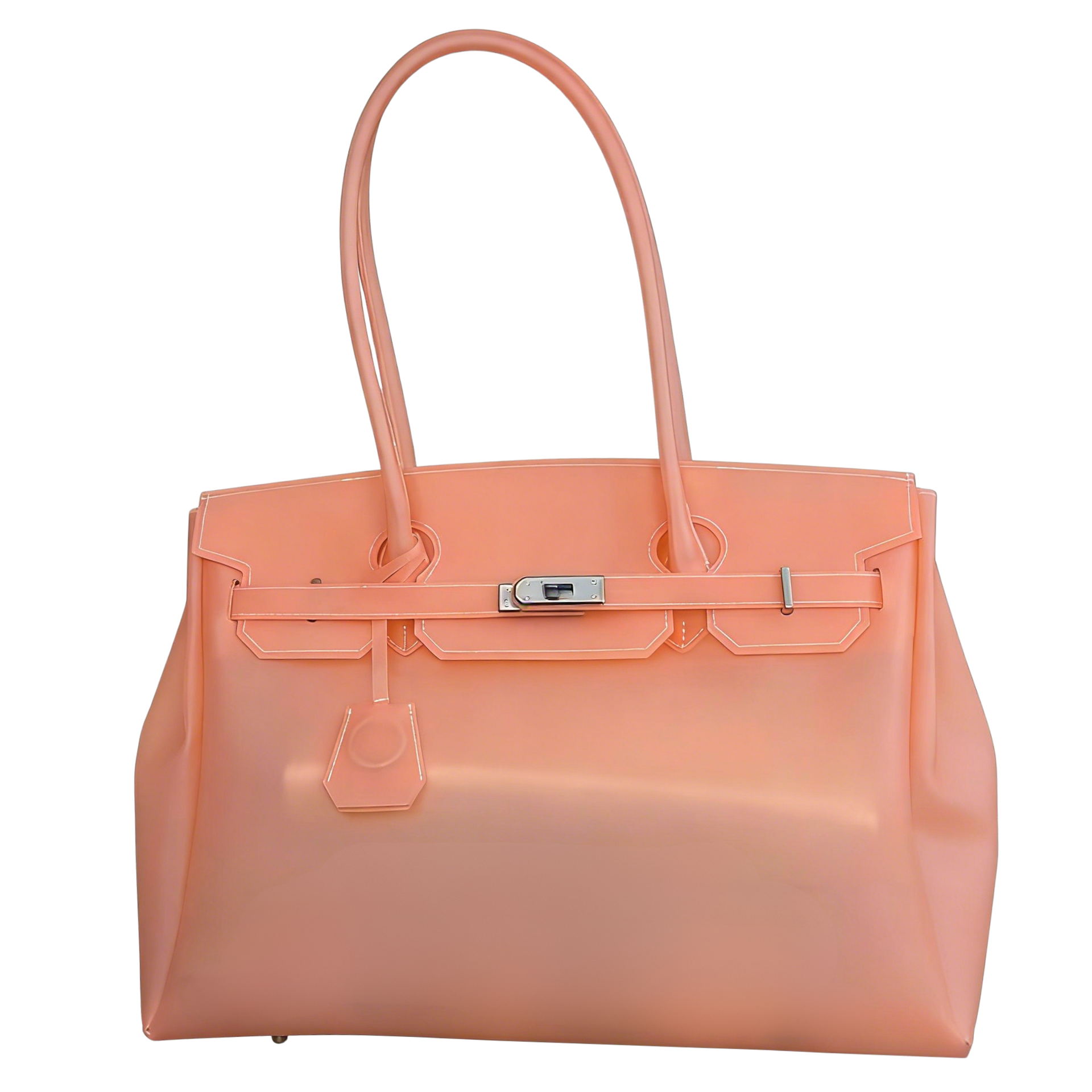 Jelly Firkin 40 TPU Bag | Translucent Birkin Bag | Hello Flower Child