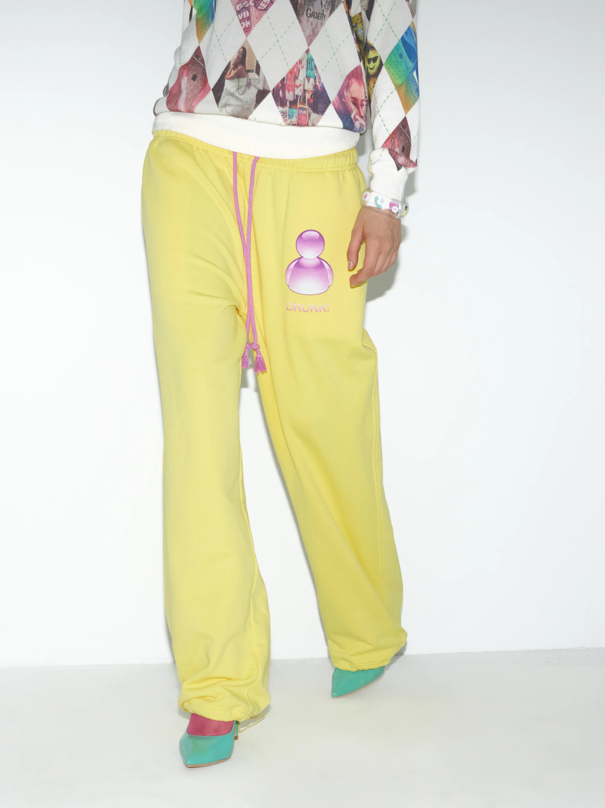 MSN Messenger Drawstring Sweatpants