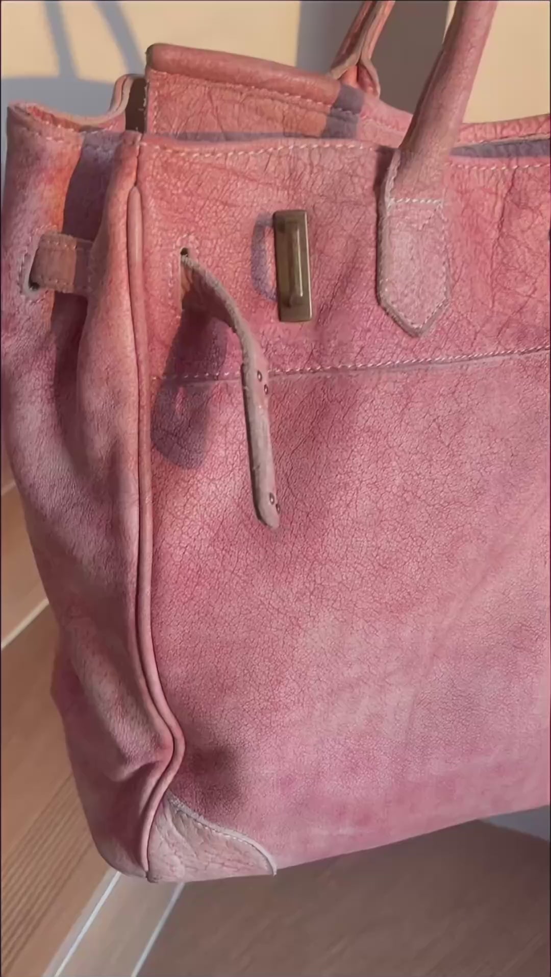Leather Firkin 40 Bag